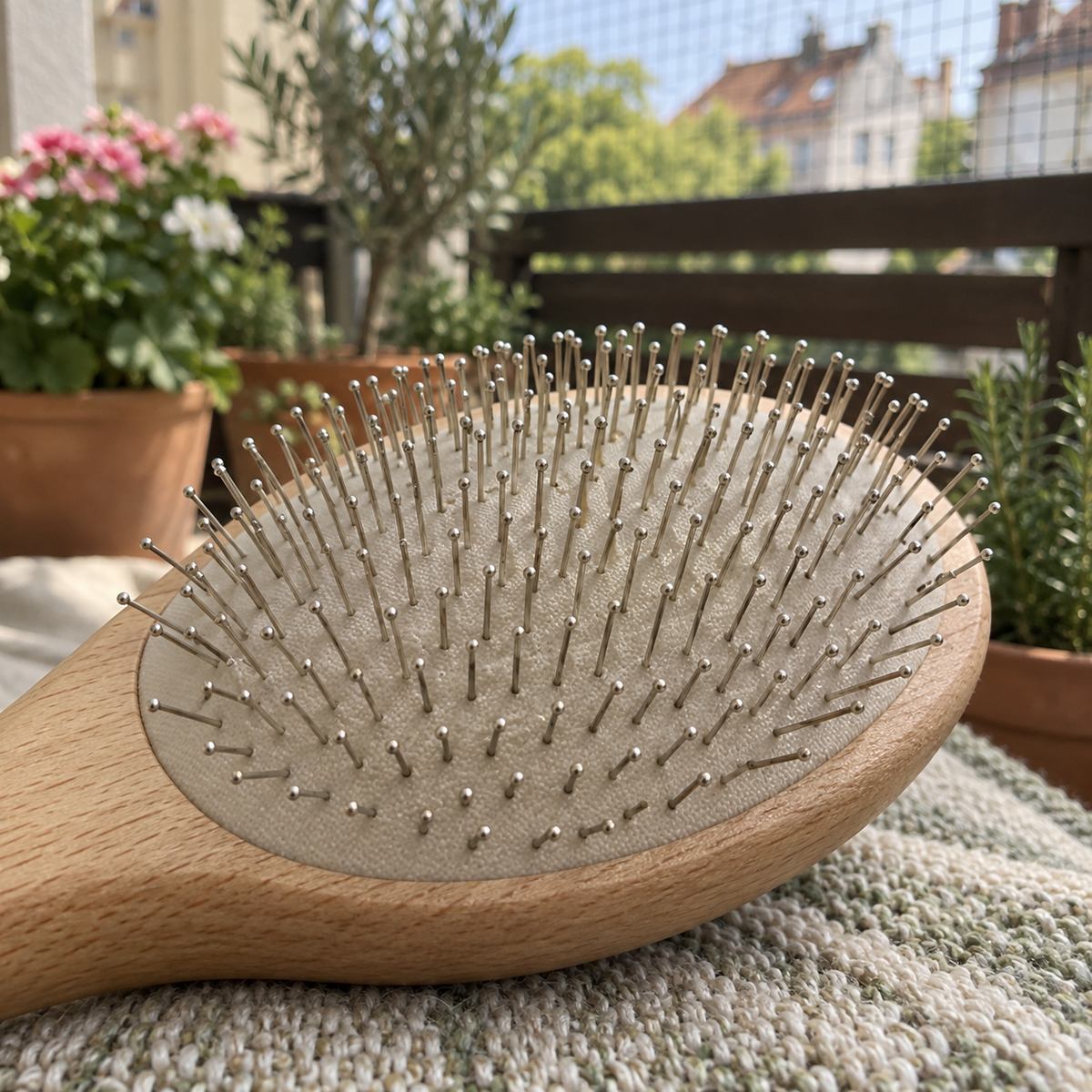 Fellpflege-Set Bürste und Handschuh