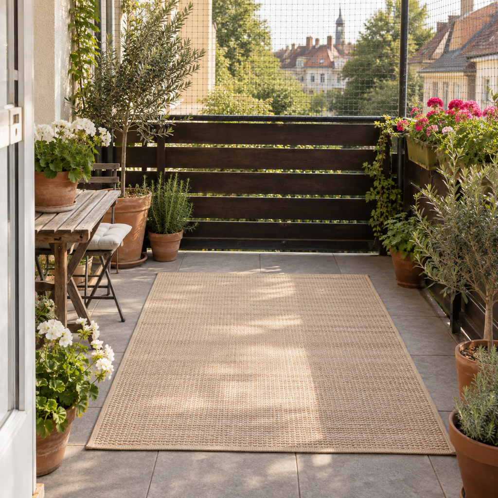 Wetterfester Outdoor-Teppich