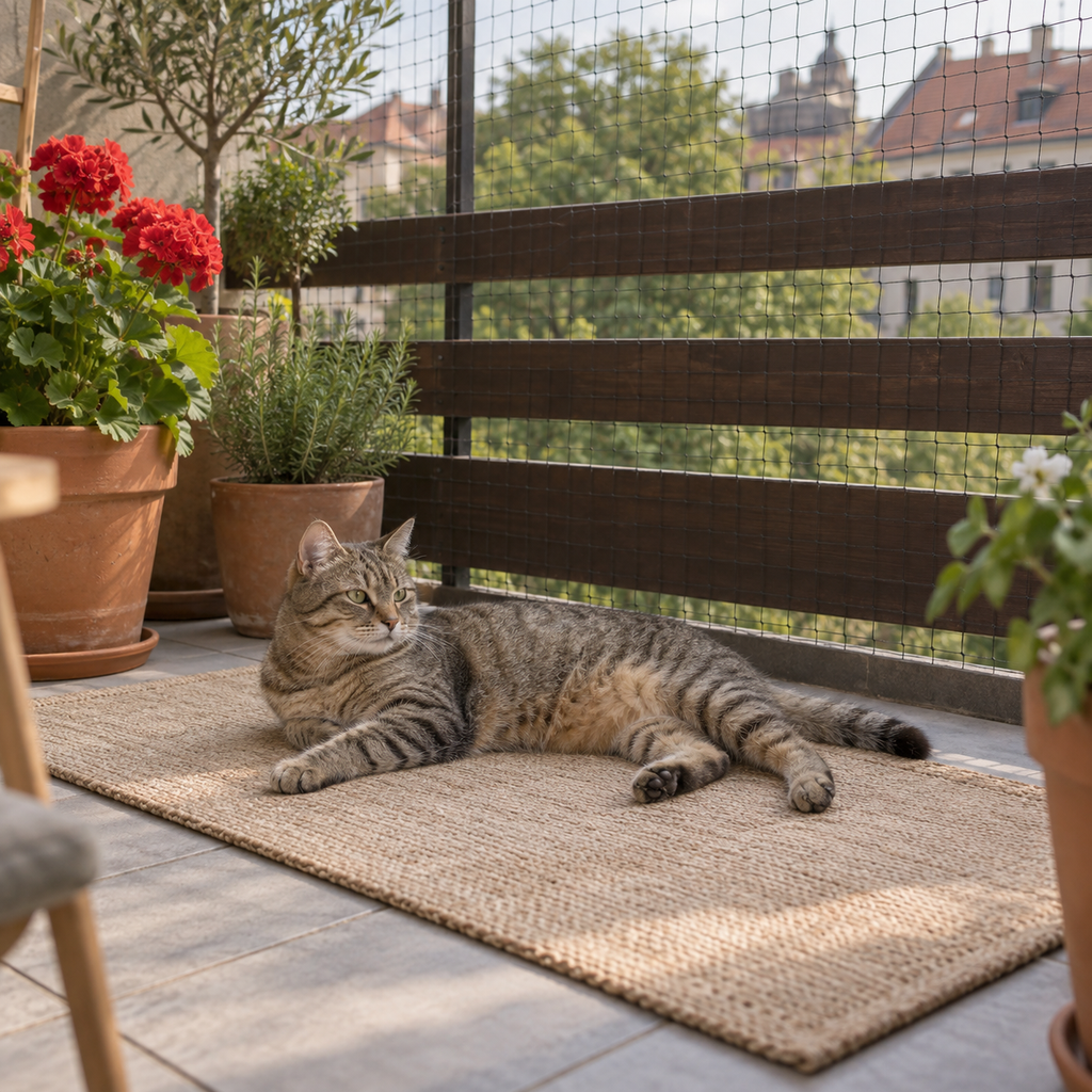 Wetterfester Outdoor-Teppich