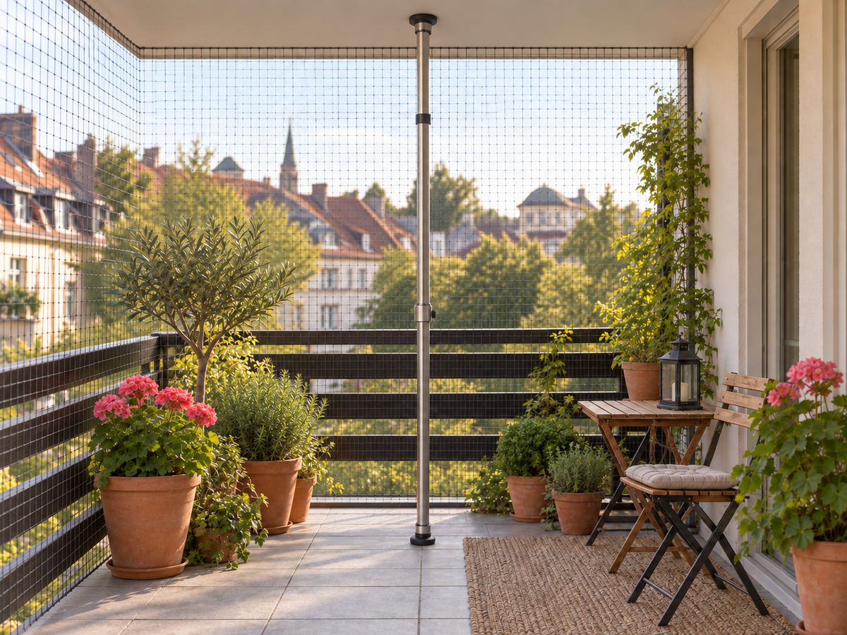 Teleskopstangen 2er-Set, 43 bis 205 cm